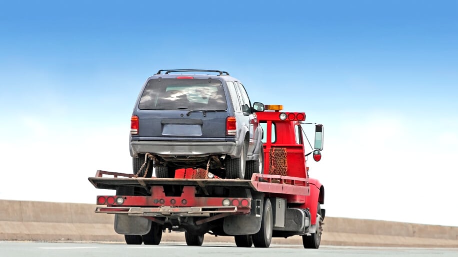 Tilt Bed Tow Truck